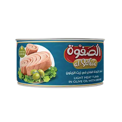 Al Safwa Light Meat Tuna in Olive Oil